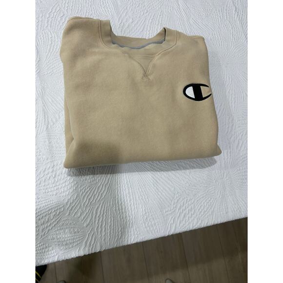 Champion men’s XXL tan crewneck sweatshirt - Picture 4 of 5